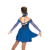463 Empire Blue Dress