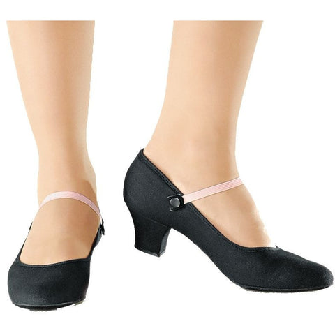 So Danca RO02 Canvas Character Shoe with a 1.5" Heel